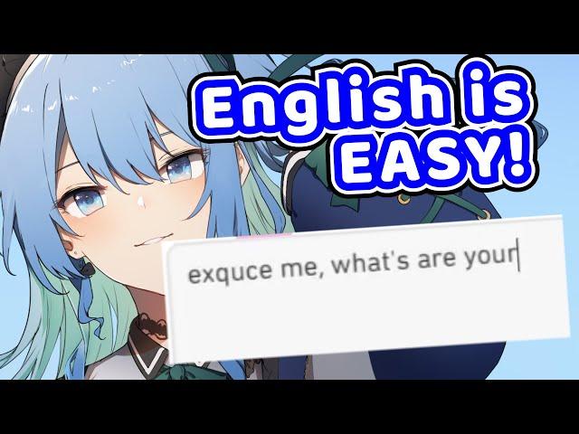 Suisei CLAIMS She is Good At English and Got Destroyed By Duolingo【Hololive | Hoshimachi Suisei】