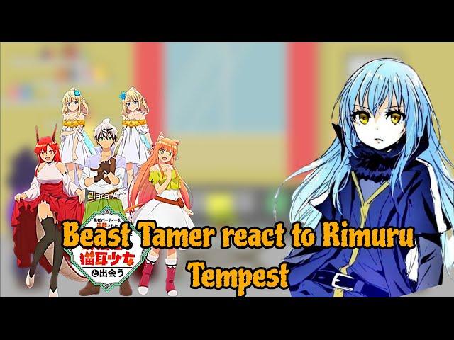 Beast tamer react to Rimuru tempest || Gacha reaction || That Time I Got Reincarnated as a Slime