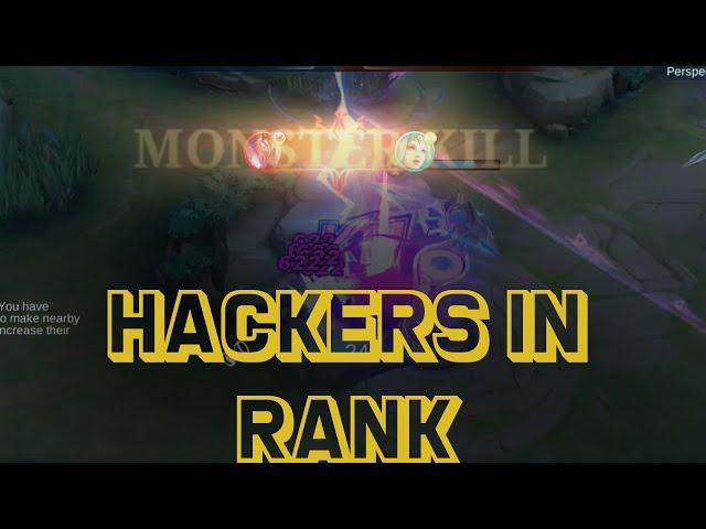 HACKERS in RANK (Please Report Them) |Mobile legends Gameplay #rank #hackerexposed #hackers