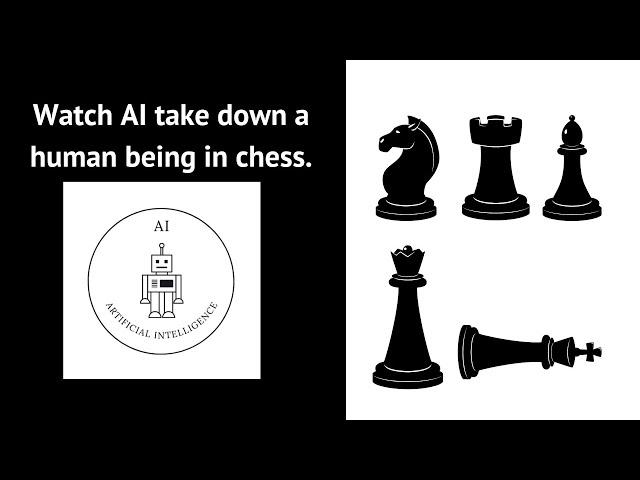 Watch AI take down a human being in chess