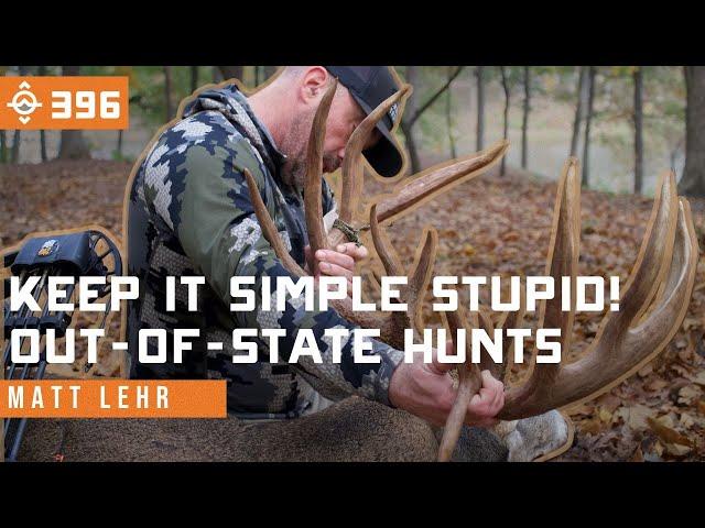 Mindset and Strategies for Out-of-State Deer Hunting w/ Matt Lehr | East Meets West Hunt - Ep 396