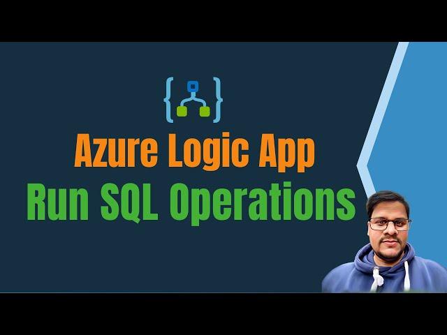 15. Run SQL Query on Logic App | SQL Connector on Logic app