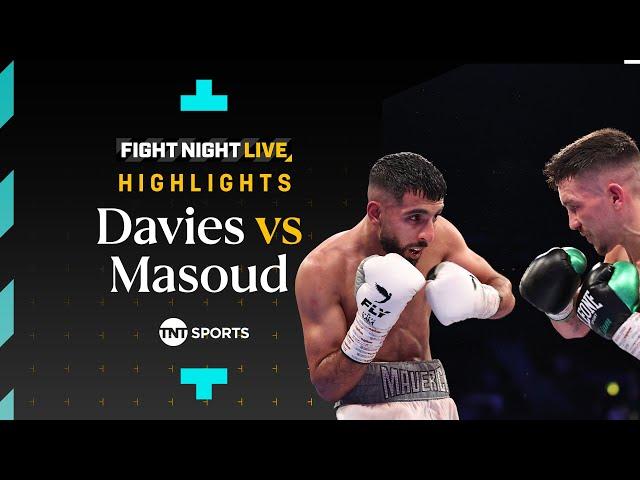 BITTER RIVALS GO TO WAR!  | Liam Davies vs. Shabaz Masoud | Fight Night Highlights #DaviesMasoud