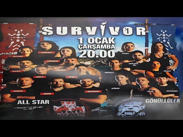 Survivor All Star 2025 Tanıtımı | 1 Ocak'ta Tv8'de!