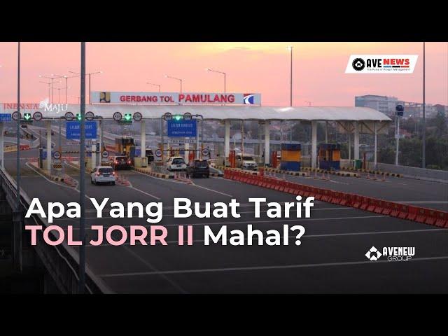 Harga Tinggi! Tol JORR 2 Nyaris Sepi