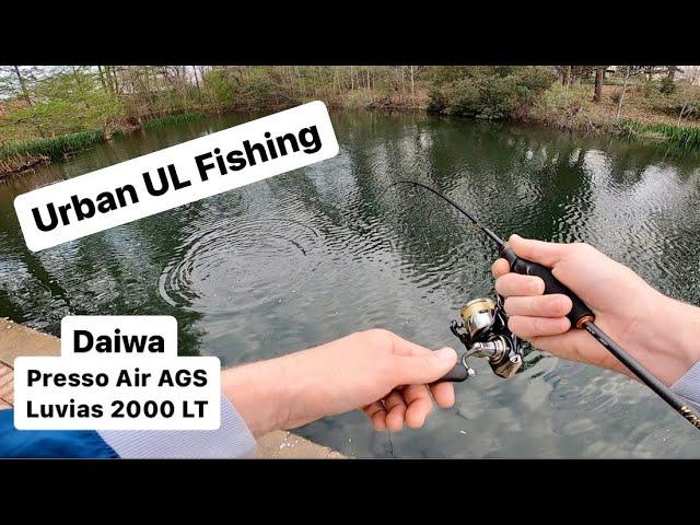 Urban Micro Bass Fishing with JDM Super Ultralight Rod #ultralightfishing #bassfishing