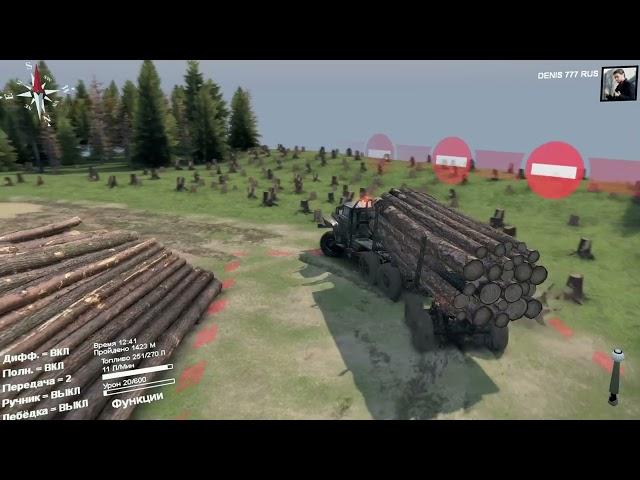 SpinTires (v03.03.16) Карта «Недельный отъезд» Карта «Карьер: Потоп»