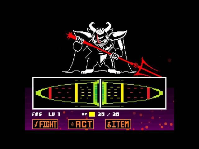 Undertale - Asgore Boss Fight