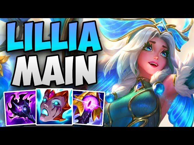 LILLIA MAIN DOMINATES A CHALLENGER GAME! | CHALLENGER LILLIA JUNGLE GAMEPLAY | Patch 14.10 S14