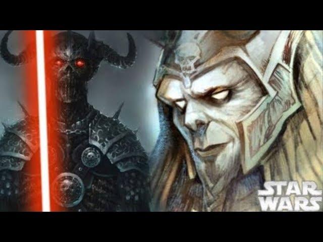 The Story of Marka Ragnos - The FIRST TRUE SITH LORD