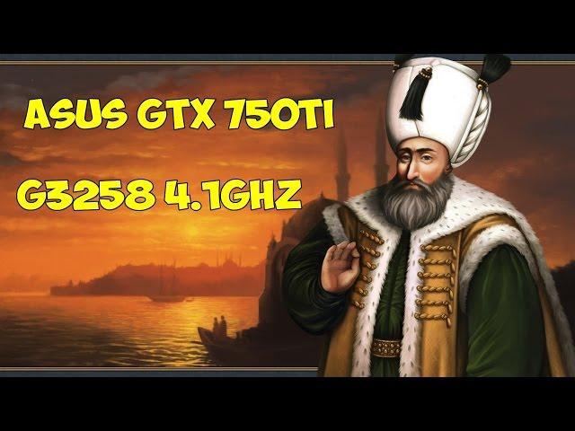 Europa Universalis 4 -G3258 4.1Ghz - ASUS GTX750 ti - 1080p