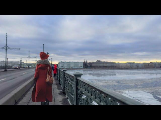 ️ The REAL St. Petersburg | Dramatic Winter Views & City Tour - Russia  4K HDR