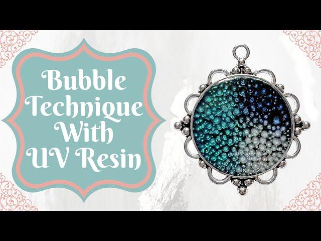 UV Resin Bubble Technique: The Most Satisfying DIY