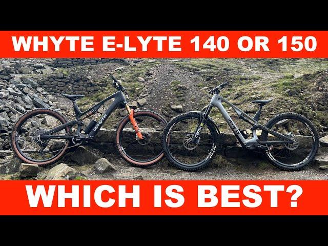 Whyte E-Lyte 140 V E-Lyte 150: Which is the right lightweight Whyte E-MTB for you?