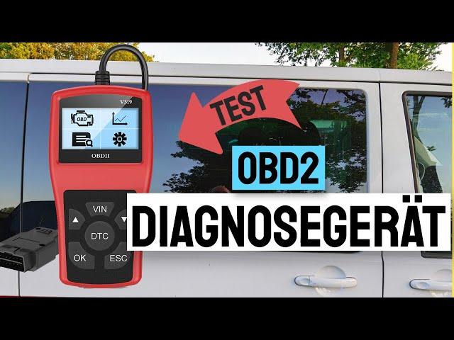 Ein günstiges  OBD2 Diagnosegerät im Test. Fehlerspeicher am Auto auslesen und löschen.