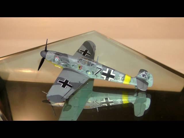 Немецкий истребитель MESSERSCHMITT BF-109 F-2 1/72 Звезда