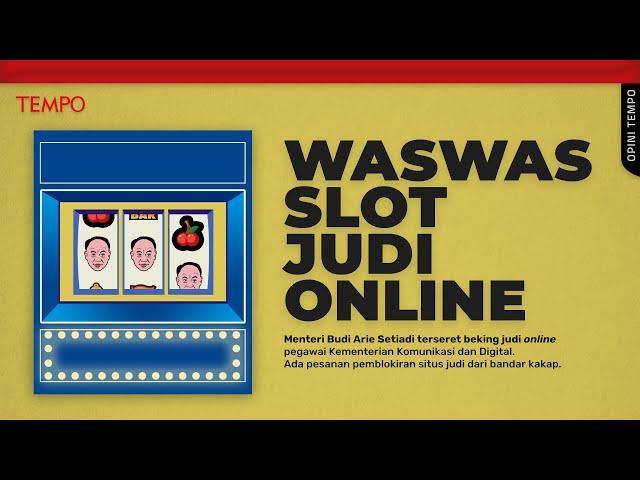 Dagelan Pemberantas Judi Online | Opini Tempo