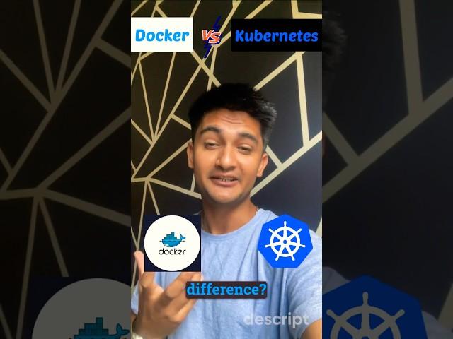 Docker vs Kubernetes  #devops #shorts