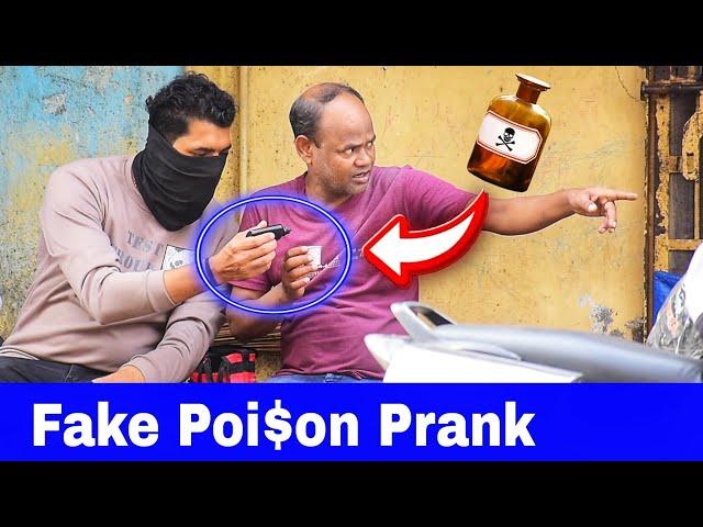 Fake Poi$on Prank with Twist Prank | Prakash Peswani Prank |