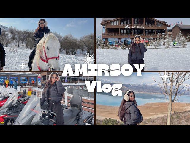 AMIRSOY VLOG ️ | Chimgan | Charvak lake | Tashkent Uzbekistan | Roadtrip