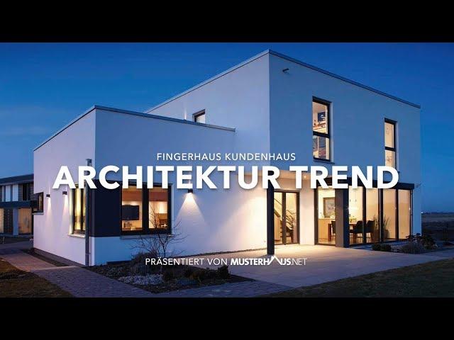 Architektur Trend Haus von FingerHaus - Einfamilienhaus im Bauhausstil