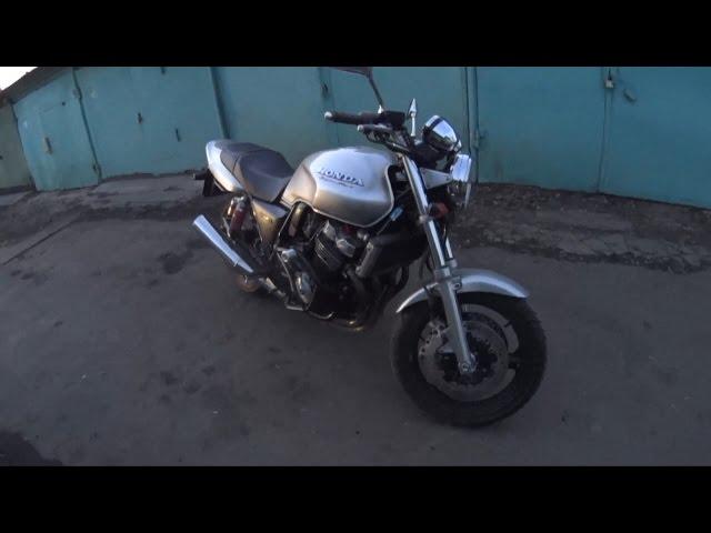 Обзор Honda CB400 super four version S !!!