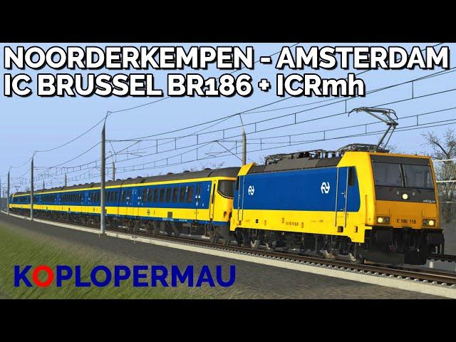 Train Simulator 2022: Intercity Brussel 9215 van Noorderkempen naar Amsterdam Centraal