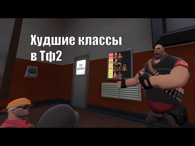 ТОП 10 ХУДШИХ КЛАССОВ ТФ2