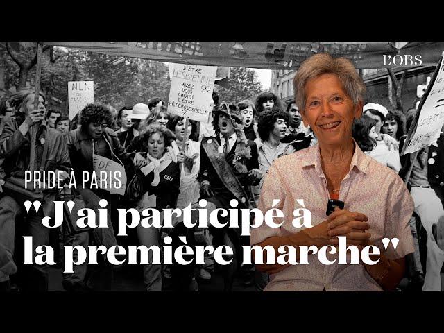 Pride à Paris : le témoignage d'une pionnière des marches des fiertés