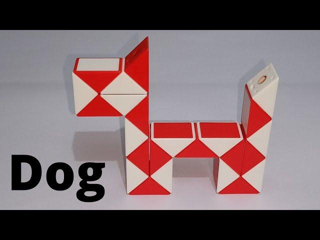 Make a Dog with Snake Cube 24 piece