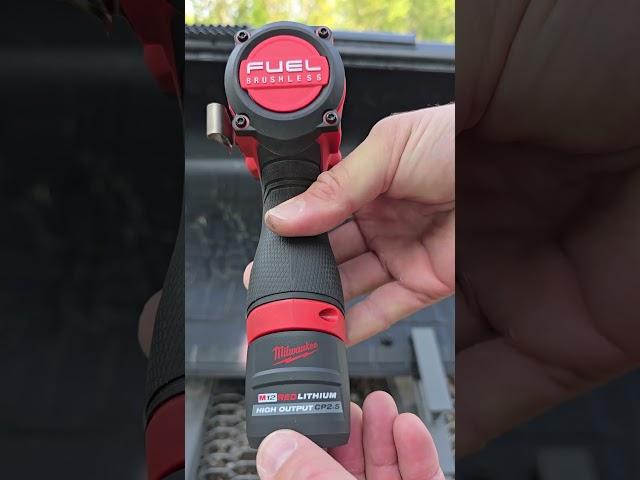 Milwaukee M12 Stubby Wrecks 550 ft-lbs  #milwaukeetool