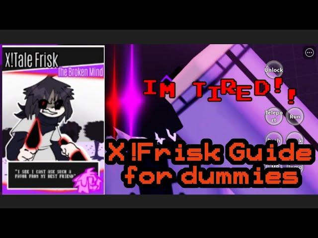 X!Frisk Guide for Dummies || Alternate Battlegrounds