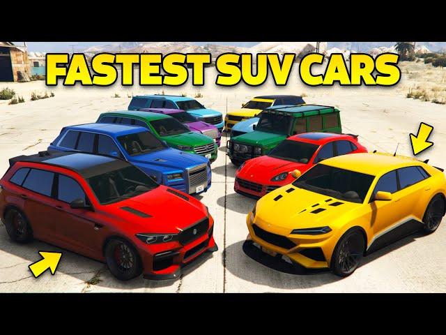 GTA 5 Online - Best Fully Upgraded SUV Cars | Fastest SUV Cars in GTA Online