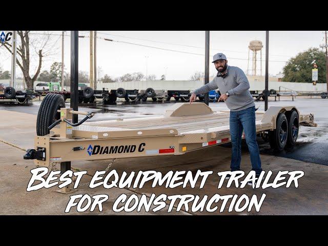 The Best Equipment Trailer For Construction  | Diamond C