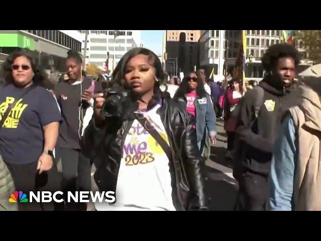 Young voters in Philadelphia feel a ‘sense of pride’ while casting their ballot for the first time