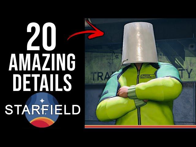 20 AMAZING Details in STARFIELD