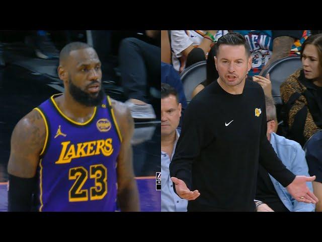 JJ Redick yells at Dalton Knecht and Lakers to "shoot the f**king ball" 