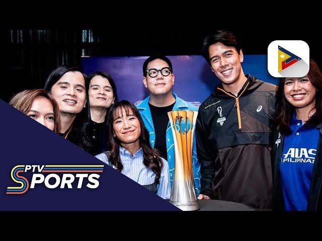 Bryan Bagunas at Eya Laure, kinilala bilang official ambassadors para sa FIVB Men's Volleyball ...