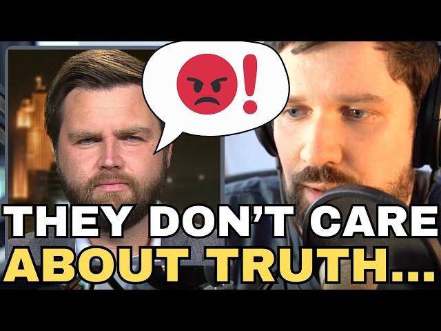 Destiny Watches JD Vance Admit to Lying and Making up a Story