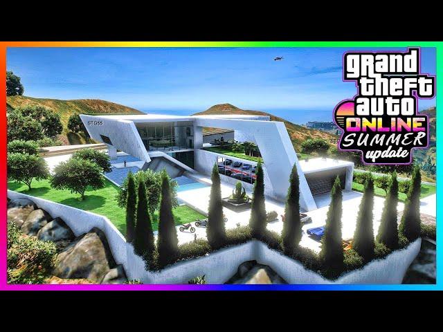 GTA ONLINE NEW MANSIONS DLC 2025, Summer Leaks, ISLAND Property, GTA 6 Trailer 2 (GTA 5 Update)