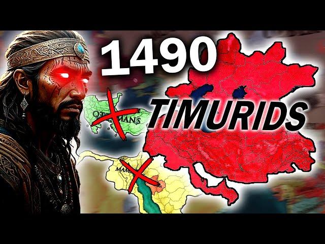 I DESTROYED The Great Powers as TIMURIDS in EU4 1.37