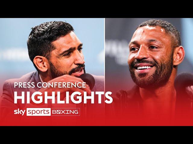 HIGHLIGHTS! Amir Khan & Kell Brook's FINAL press conference 