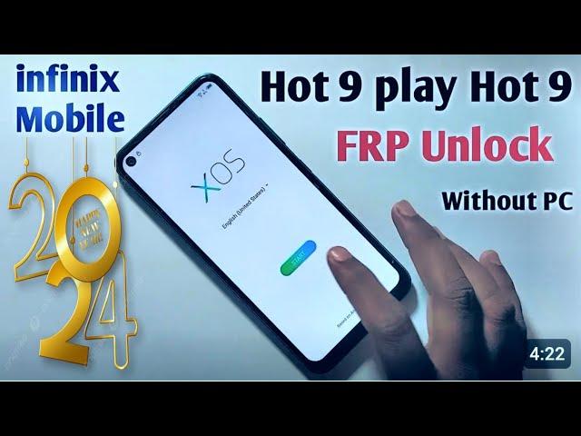 Infinix Hot 9 Play FRP Bypass google account without pc 2024 New solution  Model x680 FRP Bypass