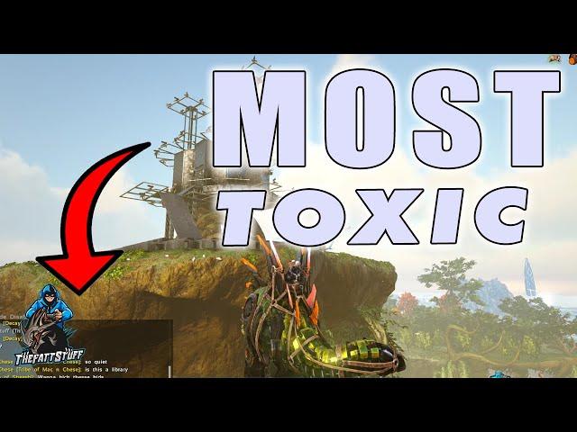 Defending Our Base from the MOST TOXIC TRIBE!!! Ark PVP