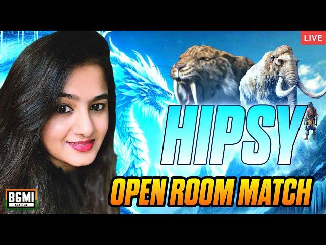 BGMI ROOM MATCH Live | TAMIL GIRL GAMER | தமிழ் BGMI Live | PUBG mobile Live || THE HIPSY