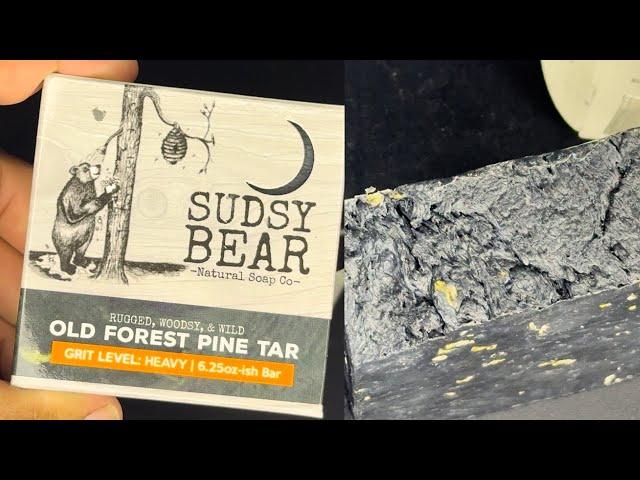 Sudsy Bear Old Forest Pine Tar Review #sudsybear