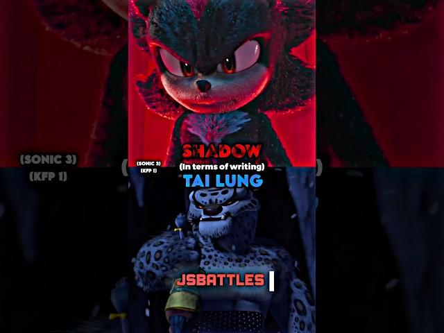 Shadow vs Tai Lung (in terms of writing)