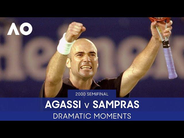 Andre Agassi's AMAZING Comeback! | Agaissi v Sampras | Australian Open 2000 Semifinal