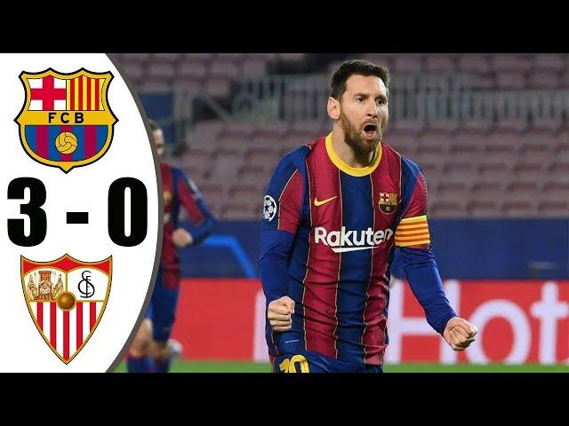 Barcelona vs Sevilla 3-0 - All Gоals & Extеndеd Hіghlіghts  / БАРСЕЛОНА - СЕВИЛЬЯ ОБЗОР МАТЧА