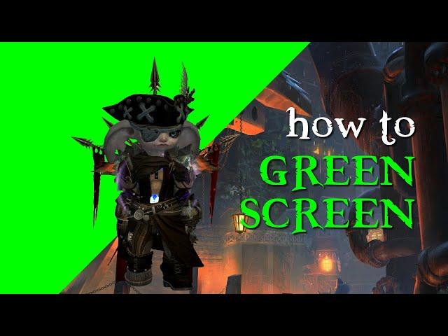 How to Green Screen in Guild Wars 2 — Chroma Key ReShade Tutorial